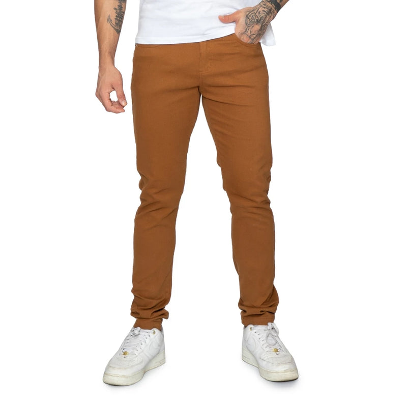 Calça Masculina de Sarja com Elastano – Lycra Premium em Cores Variadas (38 ao 48)