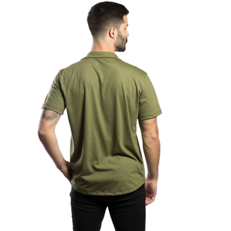 Camisa Slim Masculina Malha Premium Ecológica Estonada – Conforto e Sustentabilidade