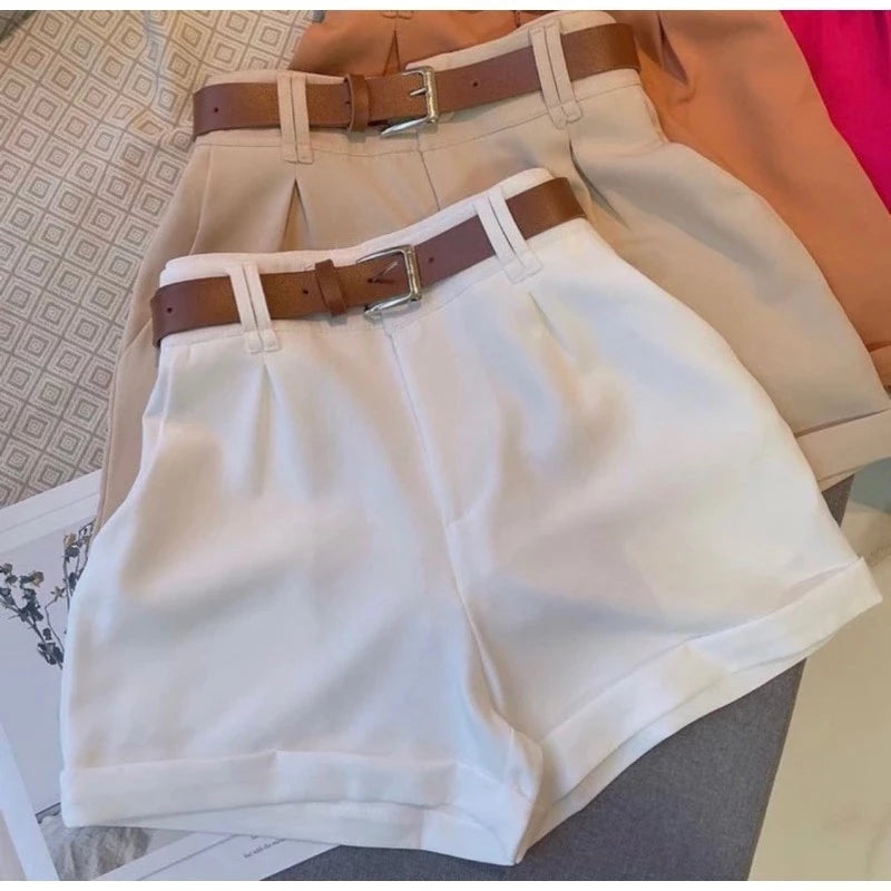 short-social-feminino-alfaiataria-com-bolso-com-cinto--cintura-alta